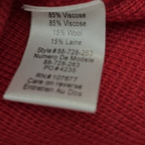 Festive Alice + Olivia Red and Pink Dress - Picture 9 of 10